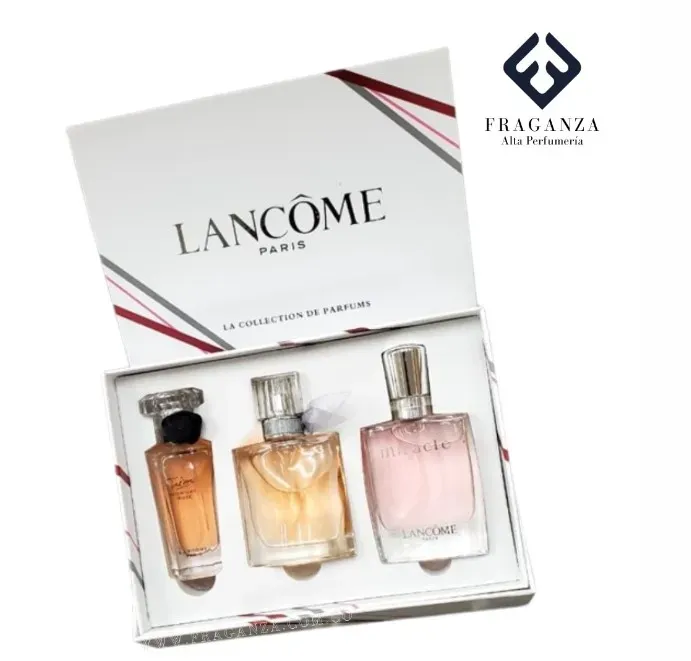 Estuche Collection Perfumes Lancome París  3 x 30ml  -INSPIRACION