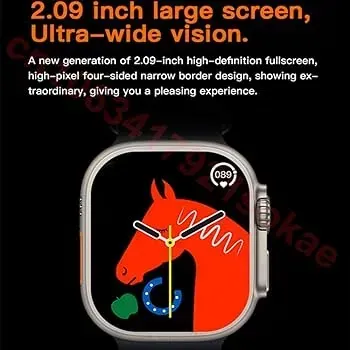 Smartwatch T900 Ultra 8 49.mm Real 2.09 Reloj Inteligente 2023 + 1 Pulso De Obsequio