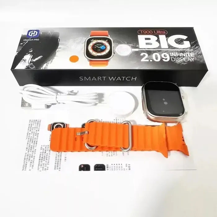 Smartwatch T900 Ultra 8 49.mm Real 2.09 Reloj Inteligente 2023 + 1 Pulso De Obsequio