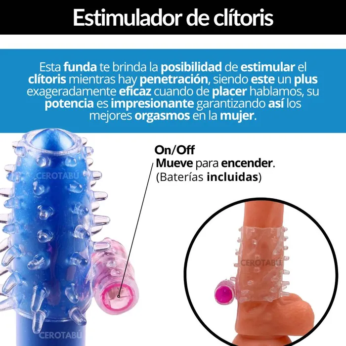 Anillo Vibrador Funda Para Pene Funda Para Dedos Masturbación Femenina