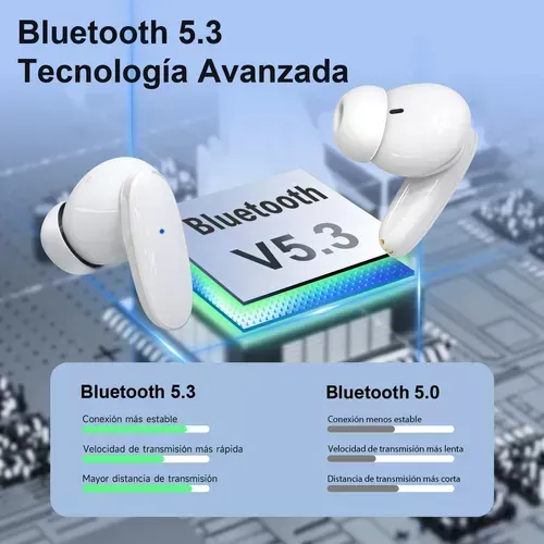 Audífonos Inalámbricos Manos Libres Bluetooth Luces Led Aut205 Con Micrófono