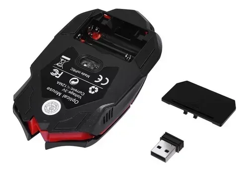 Combo Teclado Mouse 1600dpi Inalámbrico 2.4ghz Compacto