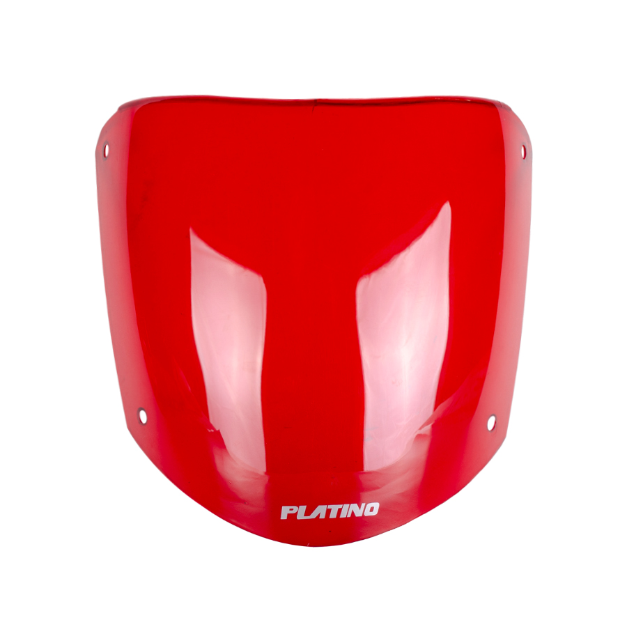 Tapa Visor Carenaje Rojo Platino 100-125-Wind 125  Skyflow Und