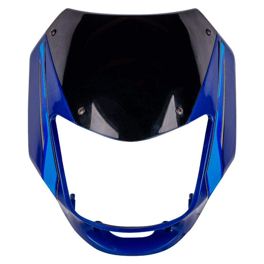 Carenaje Azul Oscuro+Visor+Calca Azul Boxer Ct 100 Skyflow Kit