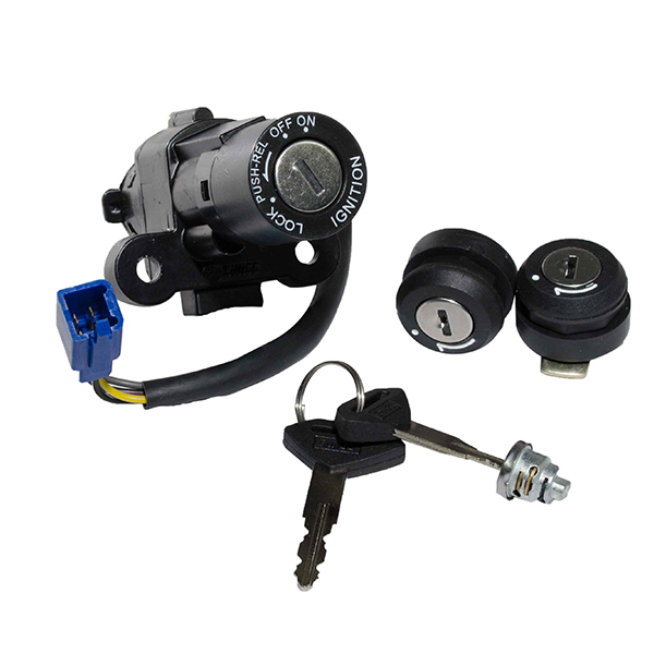 Switch Encendido Y Kit Seguros Pulsar 180 Ii-Pulsar 180 V2009-180 Clasica-Platino Ct Genui Kit