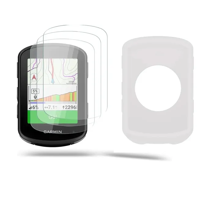 Forro Protector Funda Para Garmin Gps 540 Y 840 Ciclismo Blanco