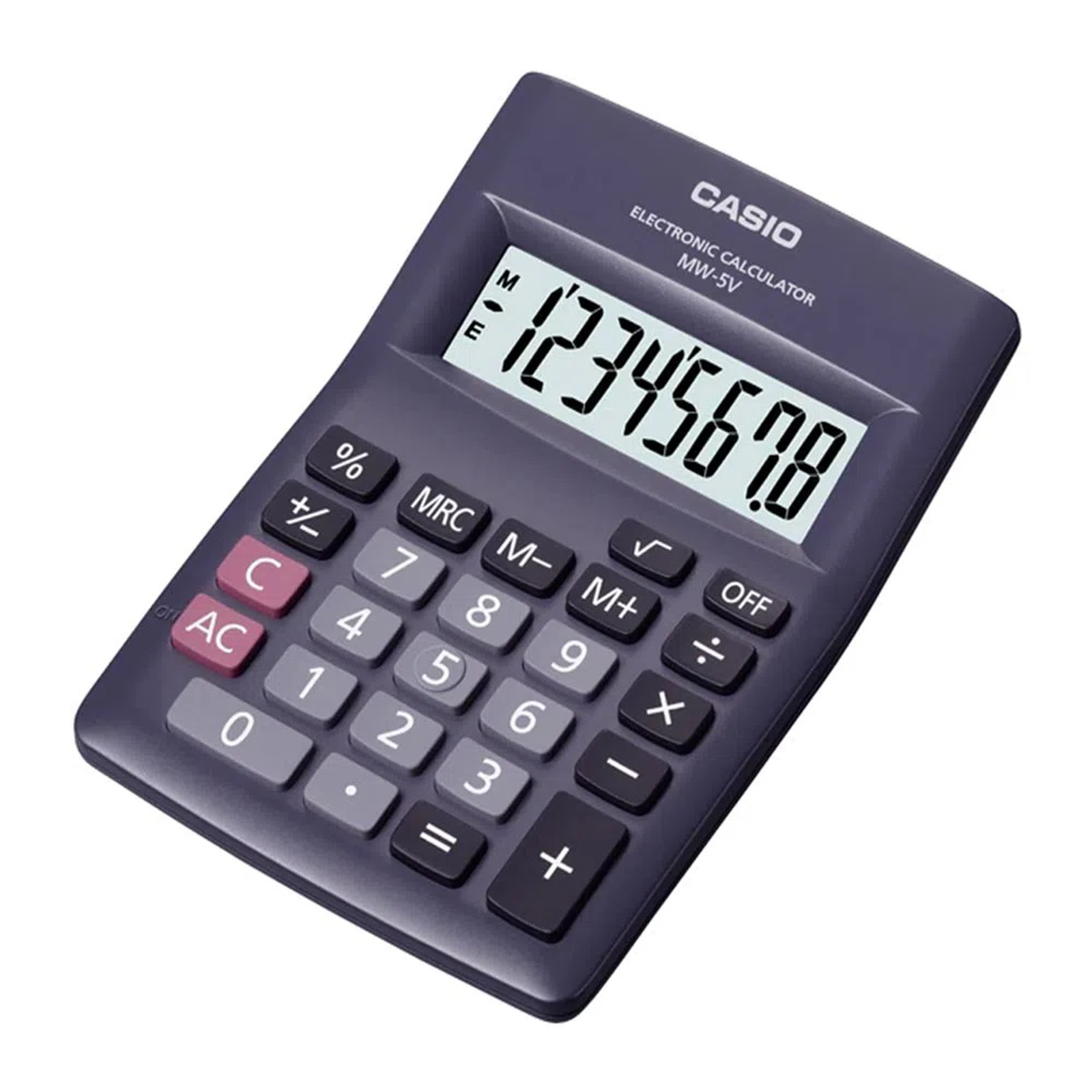 Calculadora De Bolsillo 8 Dígitos Porcentaje Negro Casio