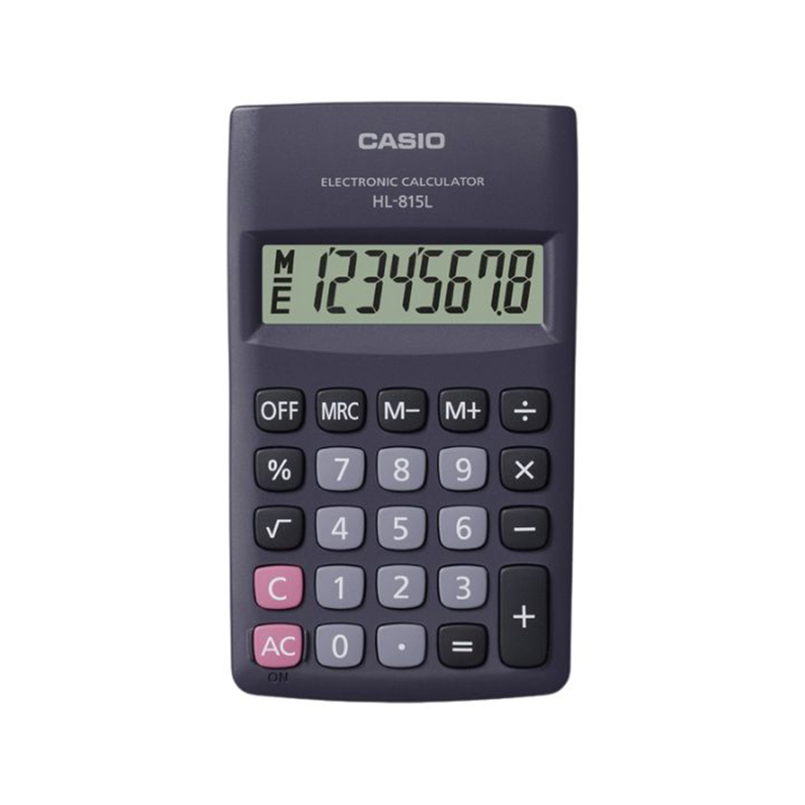 Calculadora De Bolsillo 8 Dígitos Negro Casio