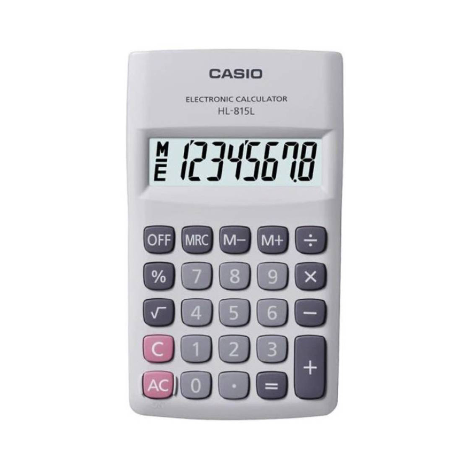 Calculadora De Bolsillo 8 Dígitos Blanco Casio