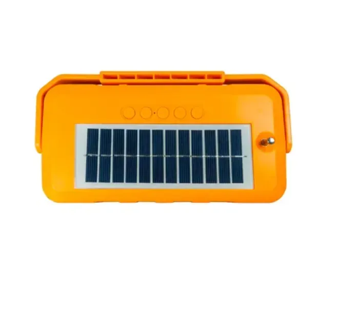Parlante Con Panel Solar Altavoz Bluetooth Portatil P-70