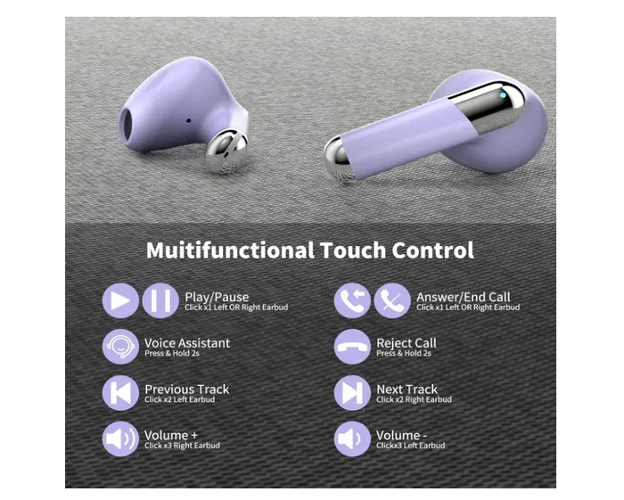 Audífonos Inalámbricos Bluetooth Apro 11 Control Tactil