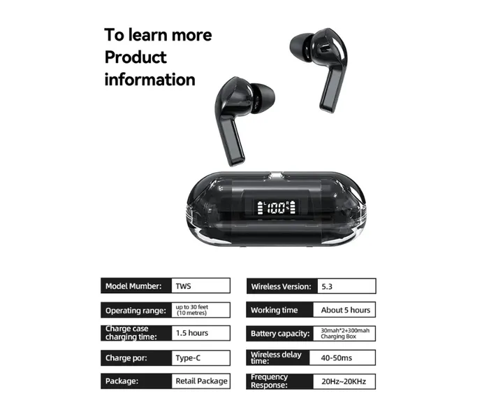 Audífonos Inalámbricos Bluetooth Hq-23