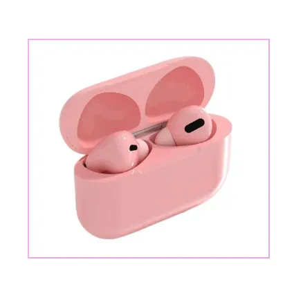 AirPods Pro F-130 Rosado + Estuche + Cuerda Antiperdida