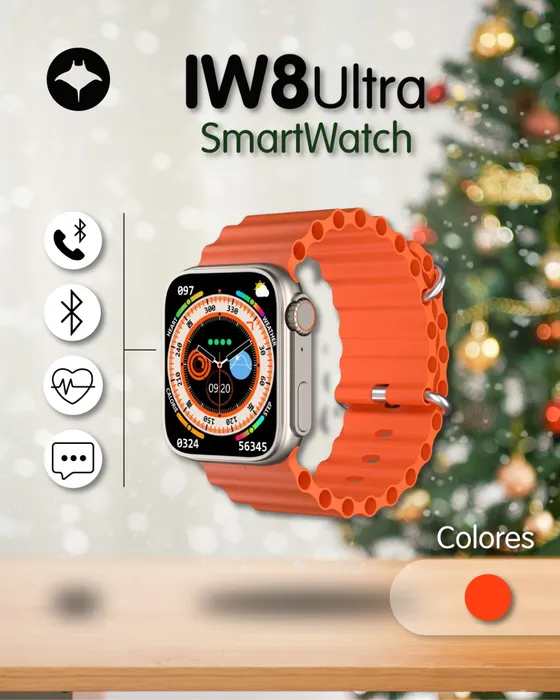 Reloj Smart Watch MOBULAA IW8 ULTRA Naranja