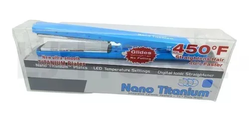 Plancha Para Cabello Nano Titanium