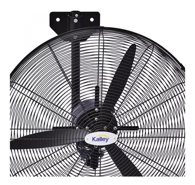 Ventilador Alta Potencia De Pared Kalley Rejilla Soporte Asp