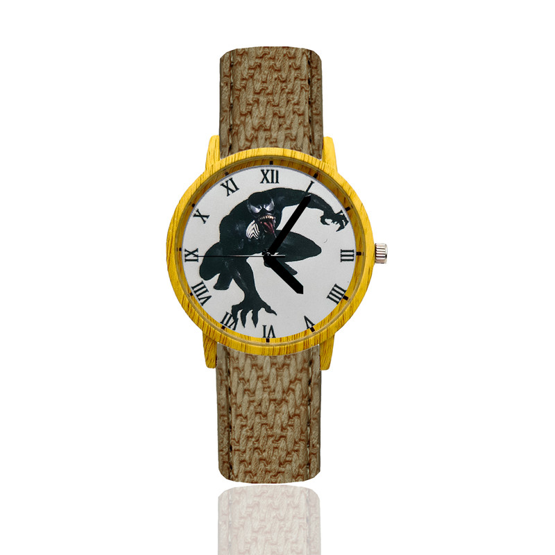 Reloj Venom Estilo Madera Marron