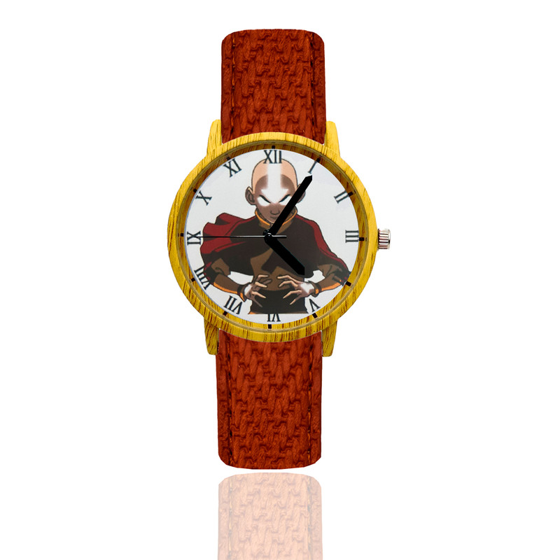 Reloj Avatar Estilo Madera 