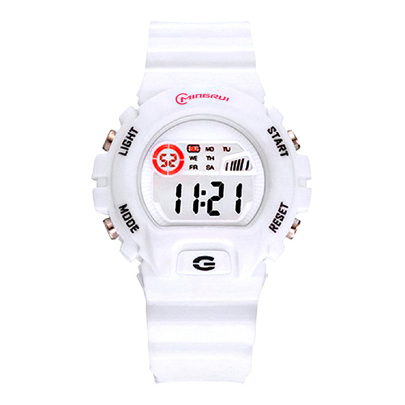 Reloj Impermeable Niño Niña Blanco