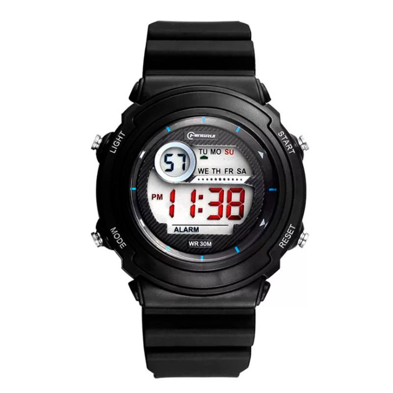 Reloj Digital Niños Niñas Negro