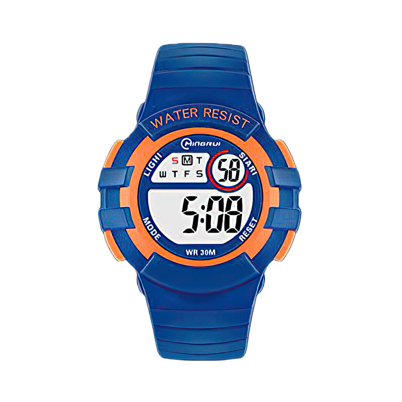 Reloj Impermeable Niño(a) Azul Naranja