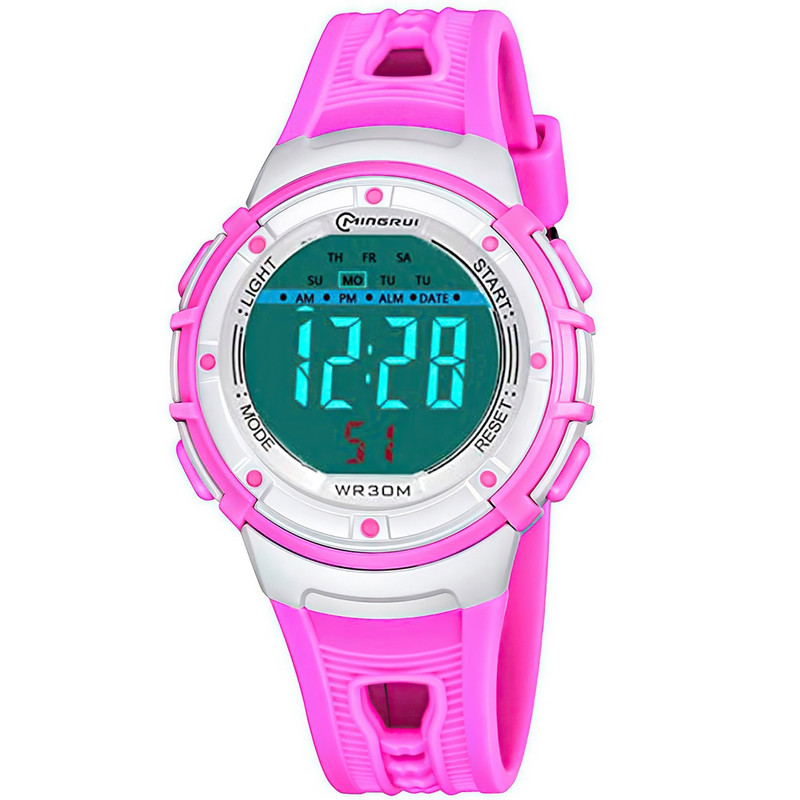 Reloj Impermeable Niño Niña Violeta 