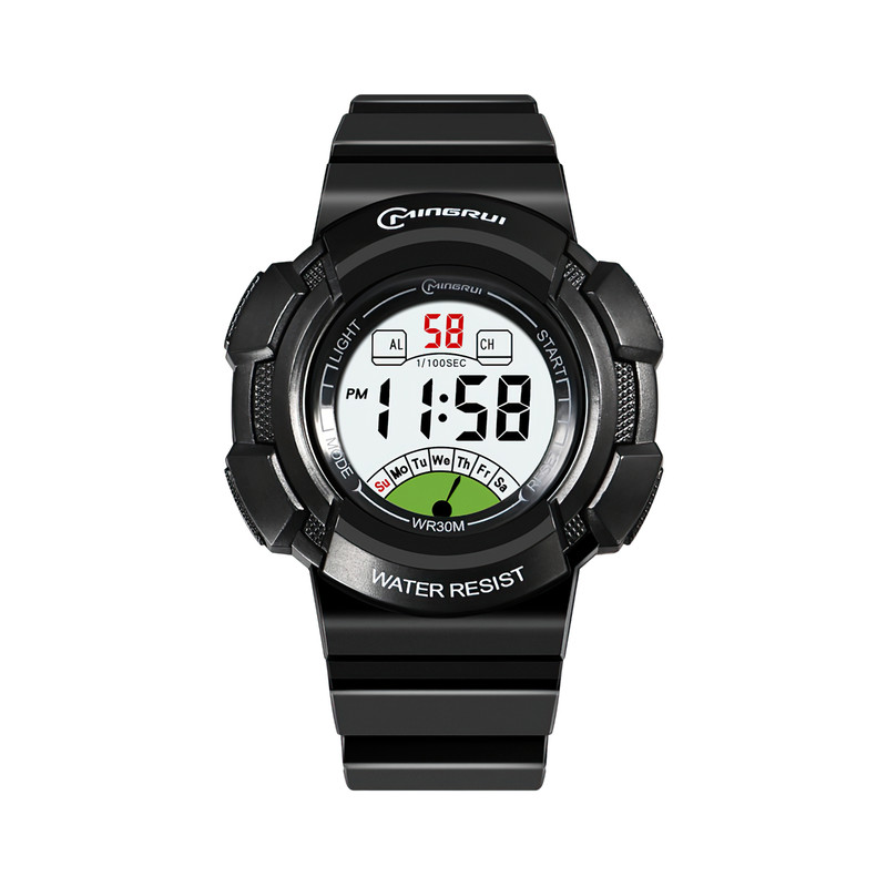 Reloj Impermeable Niño(a) Negro 