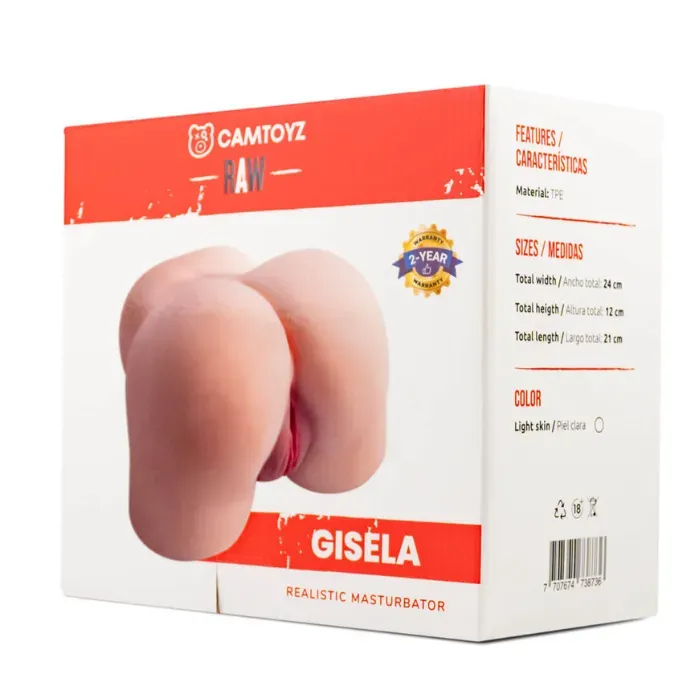 Masturbador Masculino Vagina Y Ano Super Realista Gisela Camtoyz