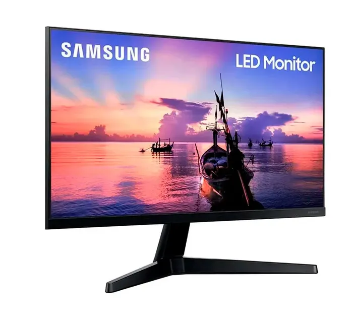 Monitor Samsung 24 Pulgadas LED Con Panel IPS Diseño Sin Bordes Color Azul Oscuro