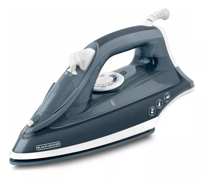 Plancha Para Ropa Black + Decker Vapor TrueglideAzul 