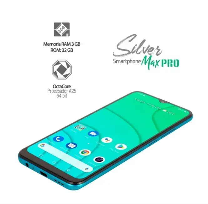 Celular Kalley Silver Max Pro 3GB 32GB Green