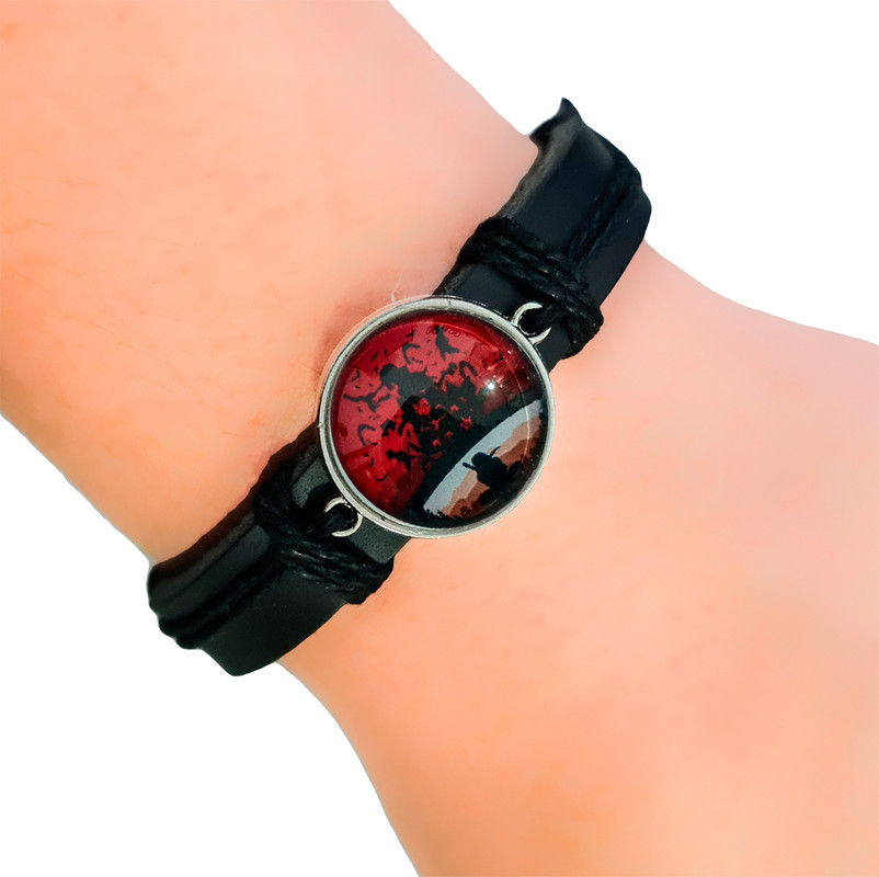 Pulsera Brazalete Cristal Itachi Uchiha