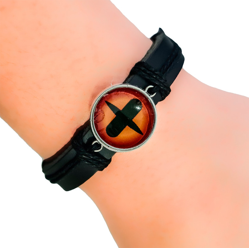 Pulsera Brazalete Cristal Ojo Naruto