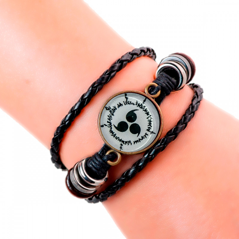 Pulsera Cristal Marca De Maldicion Sasuke