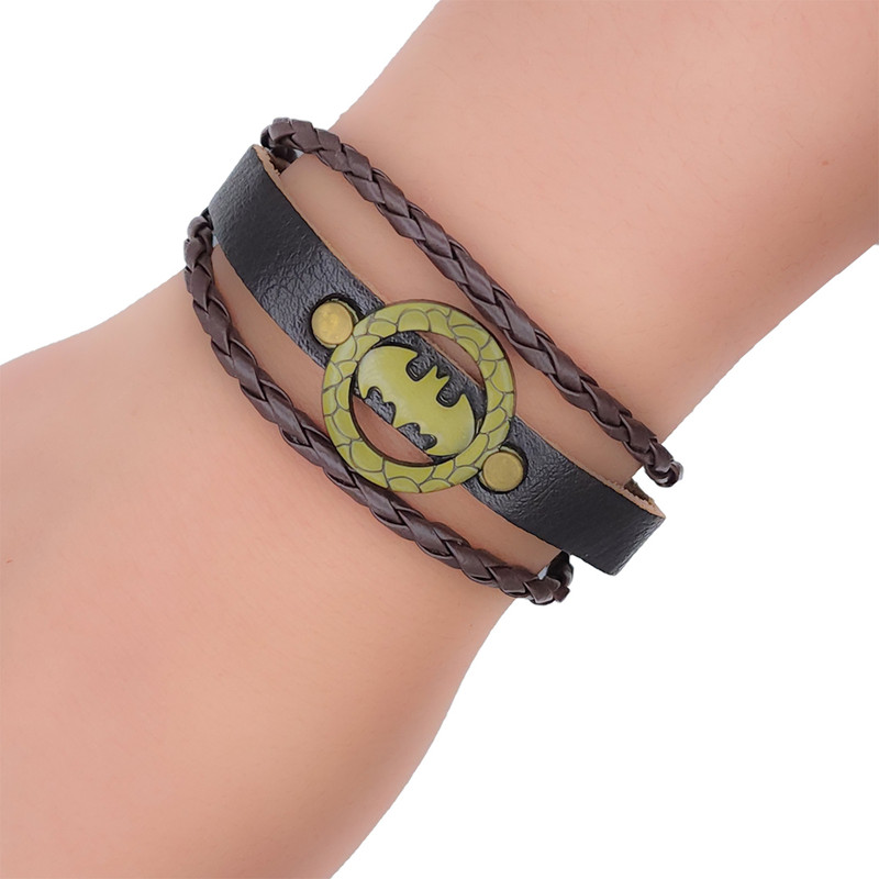 Pulsera Batman DC Negra + Estuche