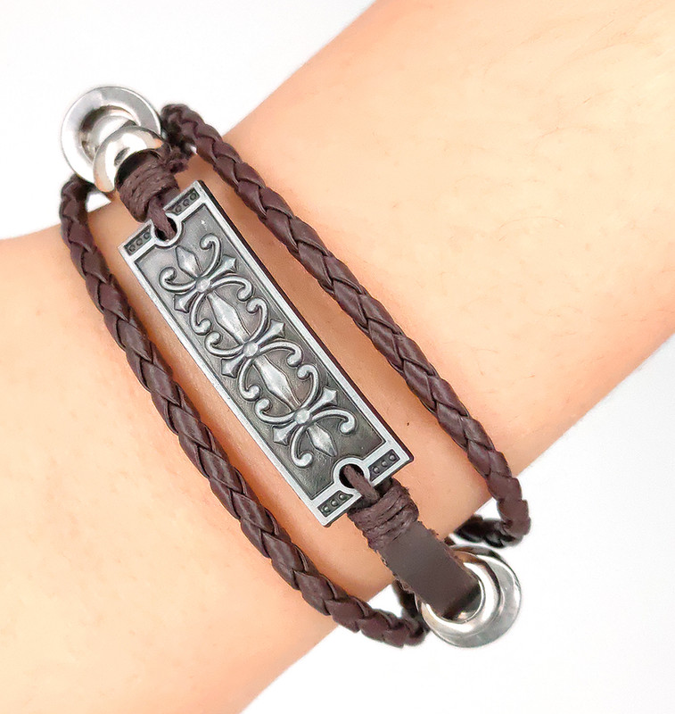 Pulsera Marron Oscuro Trival