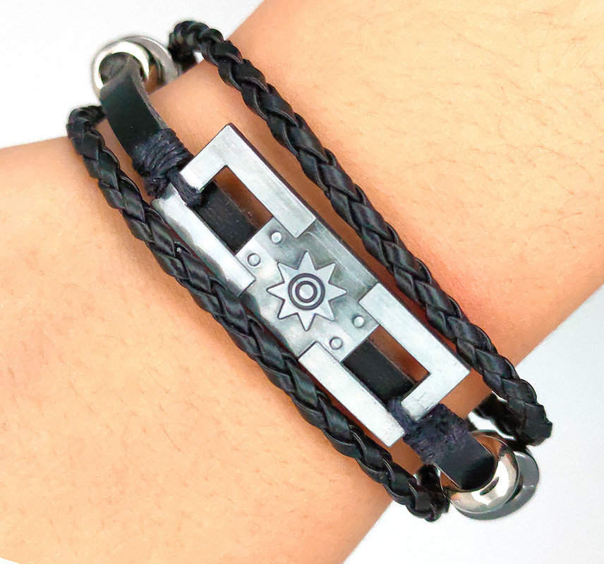 Pulsera Negra Estrella 