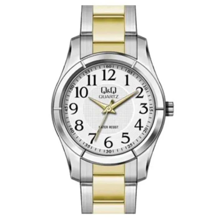 Reloj Para Mujer Q&q Q877j404y Multicolor Dama + Estuche 