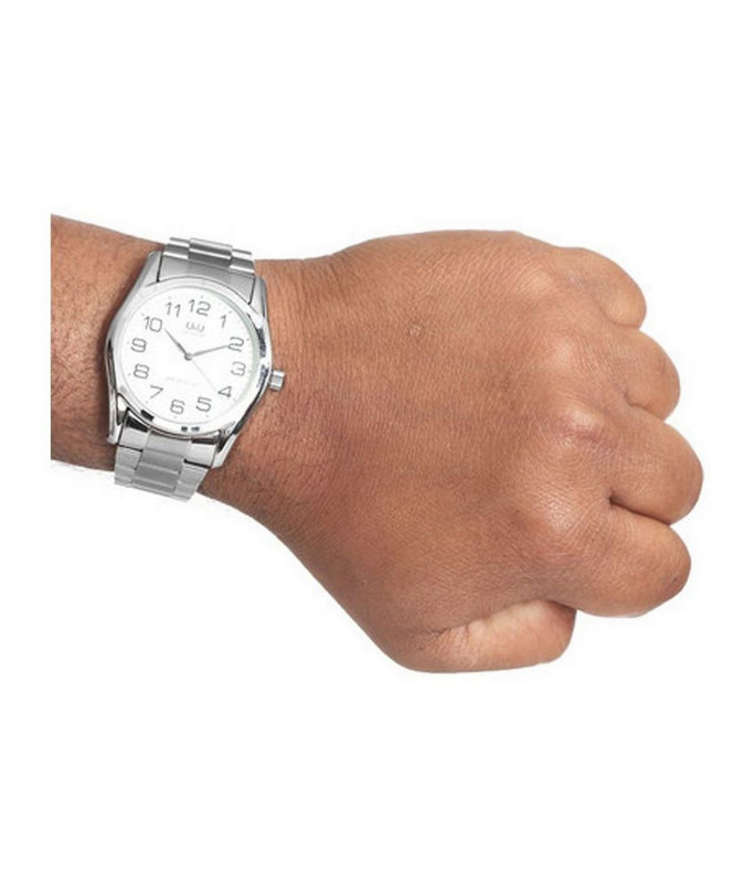 Reloj Q&q Qyq Q638j204y Casual Acero Hombre + Estuche 