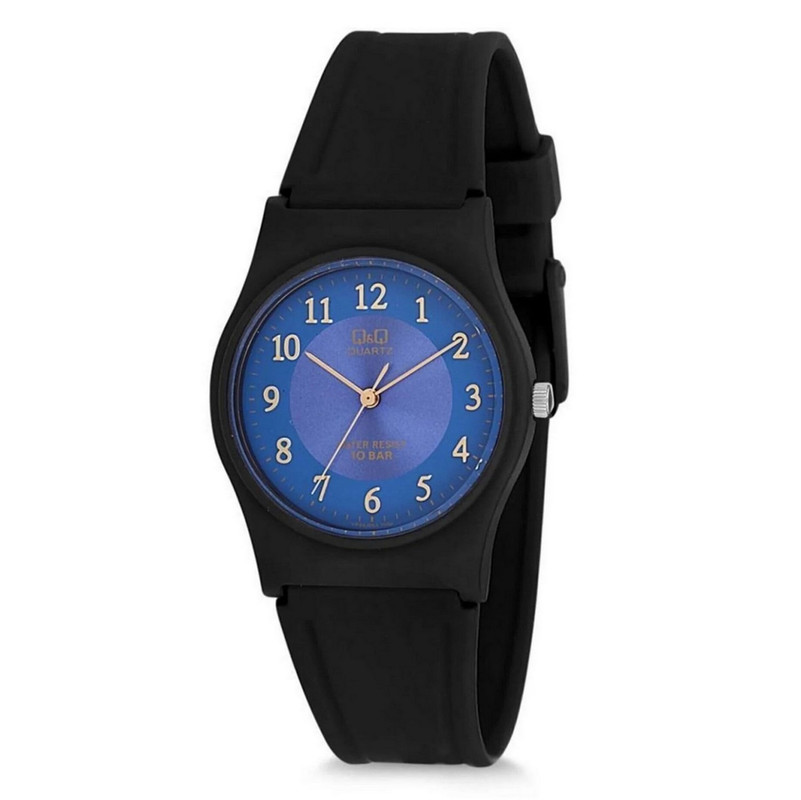 Reloj Q&q Qyq Vp34j053y Deportivo Silicona Hombre + Estuche 