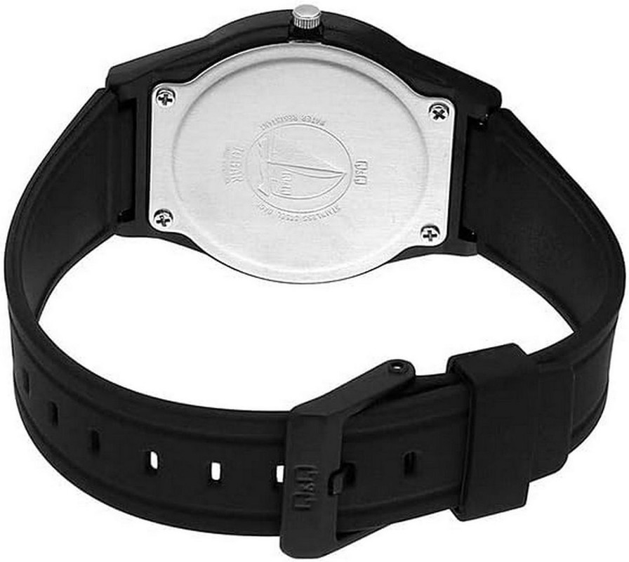 Reloj Q&q Qyq Vq50j003y Deportivo Silicona Hombre + Estuche 