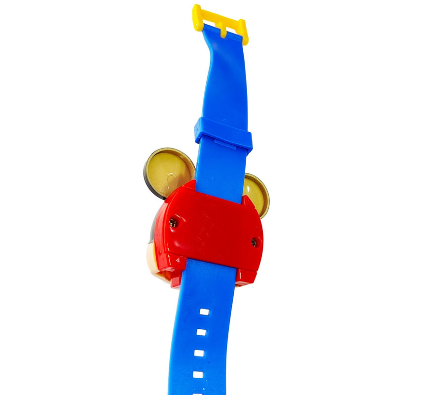 Reloj Mickey Mouse Minnie Digital Retractil + Estuche 