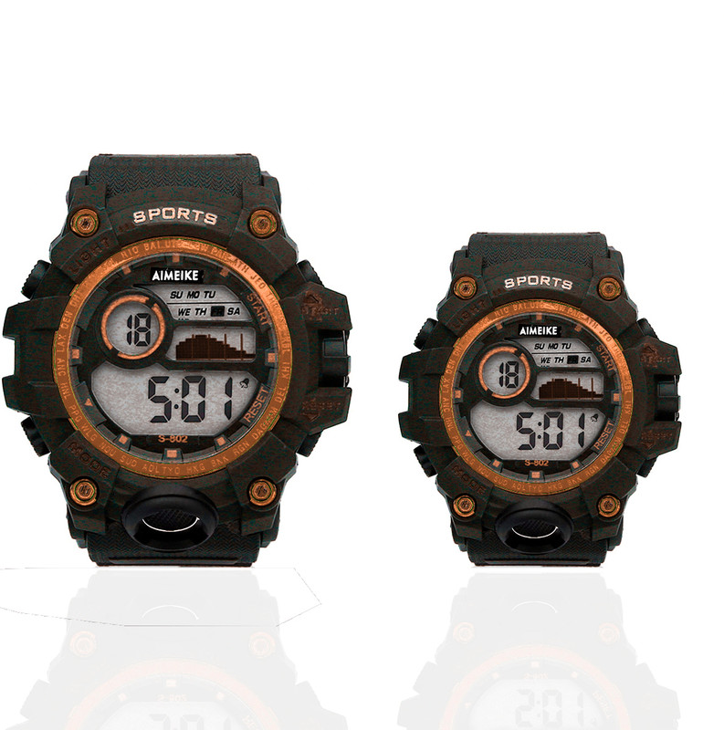 Reloj Pareja Digital Led Impermeable  