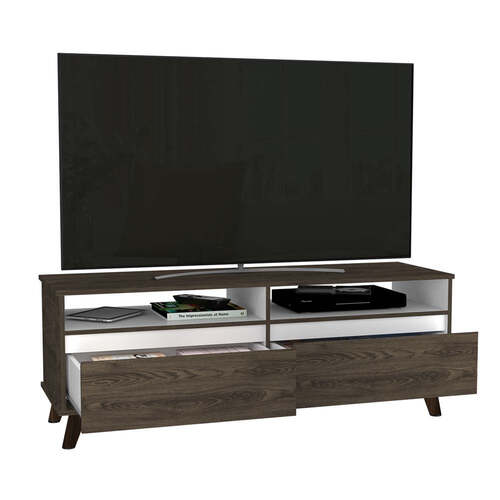 mesa-para-tv-urko,-chocolate-y-blanco,-con-espacio-para-televisor-de-hasta-60-pulgadas