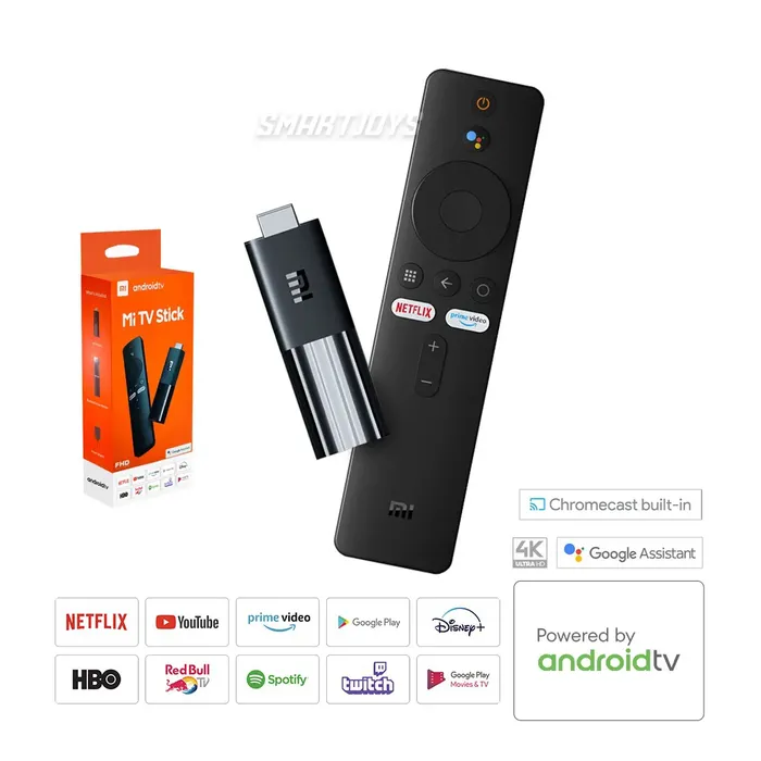 Mi Tv Stick Xiaomi Convertidor A Smart TV Original Android TV De Voz