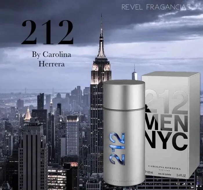 Perfume Carolina Herrera 212 NYC Para Hombre 100 Ml