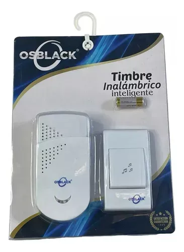 Timbre Sencilla Instalación Inalámbrico Variedad Melodías