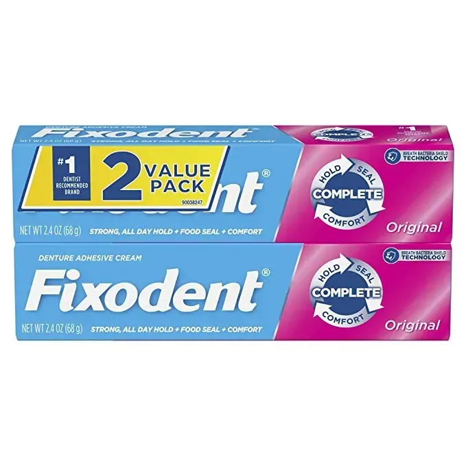  Fixodent Crema Adesiva Dentadur x 2