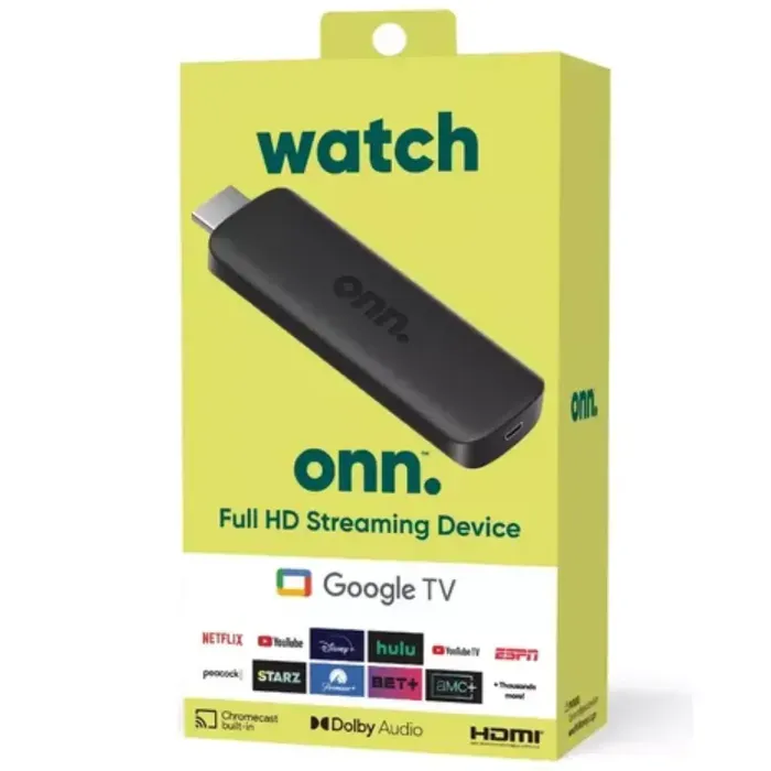 Onn Tv Full HD Streaming Control De Voz