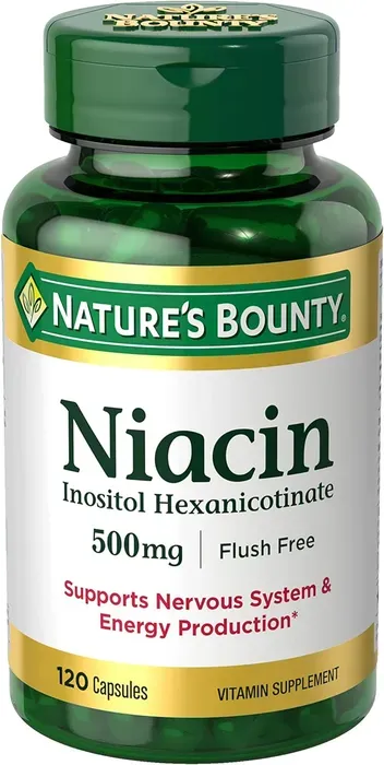 Niacina Inositol Niacin 120 Caps Natures Bounty